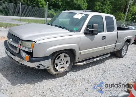 2005 Chevrolet Silverado K1500 из США, поврежденный, VIN 1GCEK19ZX5Z318640